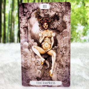 Spiritual Tarot Cards and Guidebook by Tarika Di Maggio - The Empress