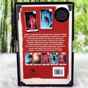Stranger Things Tarot Cards by Casey Gilly - Back Cover