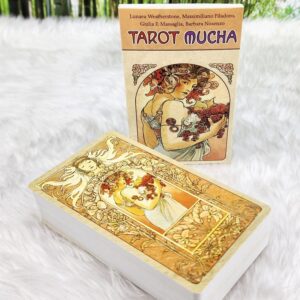 Tarot Mucha Tarot Cards by Lunaea Weatherstone - Deck and Guidebook