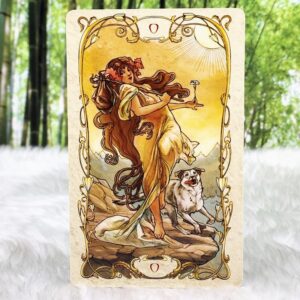 Tarot Mucha Tarot Cards by Lunaea Weatherstone - The Fool