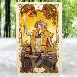 Tarot Mucha Tarot Cards by Lunaea Weatherstone - The Magician