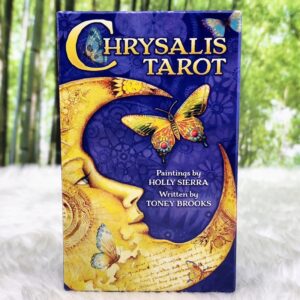 The Chrysalis Tarot Cards and Guidebook by Toney Brooks - Front Cover
