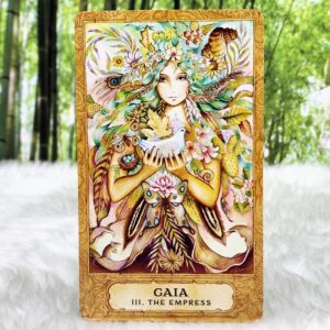 The Chrysalis Tarot Cards and Guidebook by Toney Brooks - Gaia - The Empress