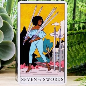 The Seven of Swords Card