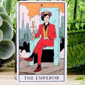 Modern Witch Tarot Deck by Lisa Sterle - The Emperor