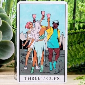 The Three of Cups Card