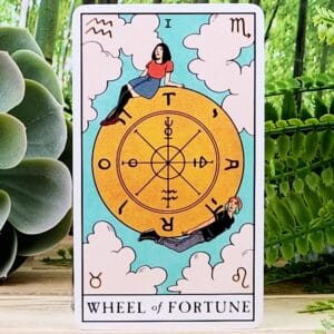 The Wheel of Fortune Card