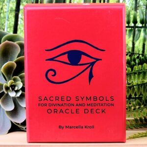 Sacred Symbols for Divination and Meditation Oracle by Marcella Kroll - Front Cover