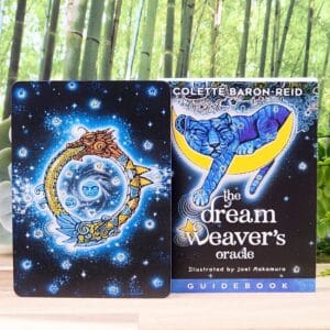 The Dream Weaver's Oracle Cards by Colette Baron-Reid - Guidebook and back of cards