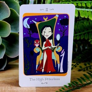 Vanessa Tarot Cards by Lynyrd Narciso - The High Priestess