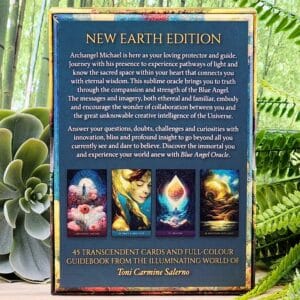 Blue Angel Oracle Cards - New Earth Edition by Toni Carmine Salerno - Back Cover