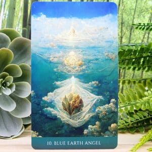 Blue Earth Angel Card