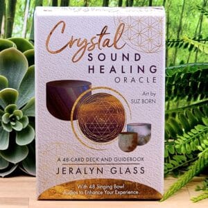 Crystal Sound Healing Oracle by Jeralyn Glass - Front Cover