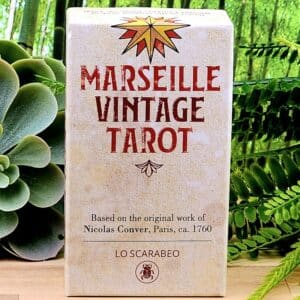 Marseille Vintage Tarot Cards by Anna Maria Morsucci and Mattia Ottolini - Front Cover