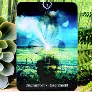 Shadow and Light Oracle Cards by Selena Moon - Discomfort - Resentment