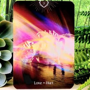 Shadow and Light Oracle Cards by Selena Moon - Love - Hurt