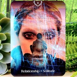 Shadow and Light Oracle Cards by Selena Moon - Relationship - Solitude