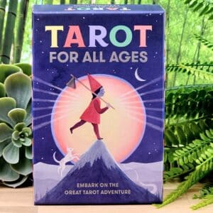 Tarot for all Ages Tarot Cards by Elizabeth Haidle - Front Cover