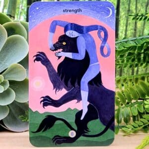 Tarot for all Ages Tarot Cards by Elizabeth Haidle - Strength