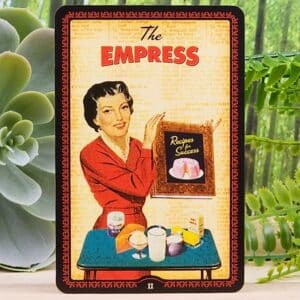 The Housewives Tarot Cards and Guidebook by Paul Kepple and Jude Buffum - The Empress