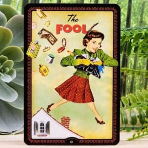 The Housewives Tarot Cards and Guidebook by Paul Kepple and Jude Buffum - The Fool