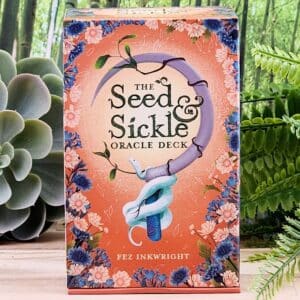 The Seed & Sickle Oracle Deck by Fez Inkwright - Front Cover