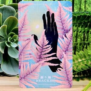 The Seed & Sickle Oracle Deck by Fez Inkwright - The Bracken Card