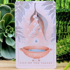 The Seed & Sickle Oracle Deck by Fez Inkwright - The Lily of the Valley Card