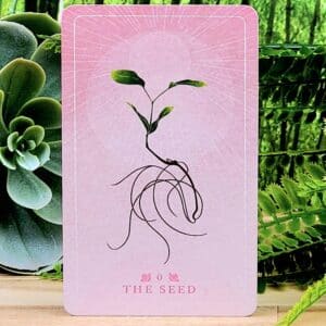 The Seed & Sickle Oracle Deck by Fez Inkwright - The Seed Card