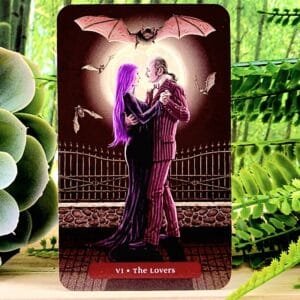 Trick or Treat Tarot Cards by Barbara Moore - The Lovers