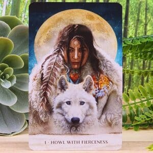 Wild Woman Oracle Cards by Angi Sullins - Howl with Fierceness