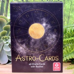 Astro-Cards Oracle Deck by Tanja Brock - Front of Box