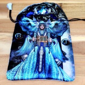 Illuminati Satin Tarot Bag - Front of bag