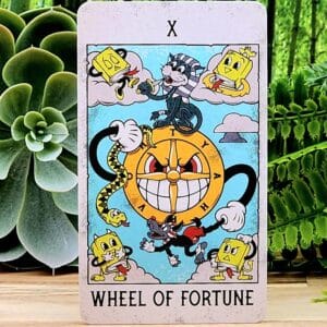 The Wheel of Fortune Card