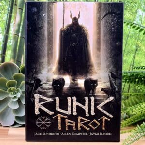 Runic Tarot Cards and Guidebook by Jack Sephiroth - Front Cover