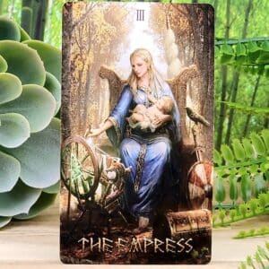 Runic Tarot Cards and Guidebook by Jack Sephiroth - The Empress