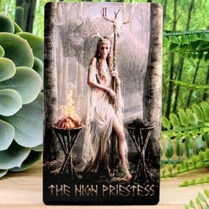 Runic Tarot Cards and Guidebook by Jack Sephiroth - The High Priestess