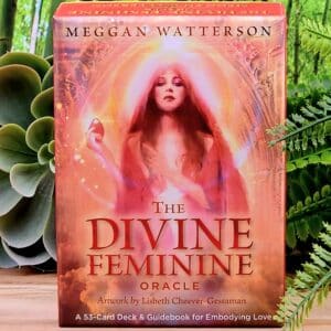 The Divine Feminine Oracle Cards by Meggan Watterson - Front Cover