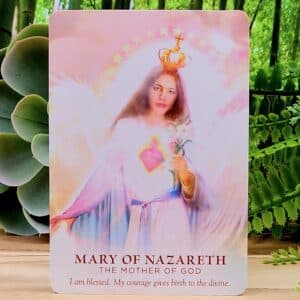 The Divine Feminine Oracle Cards by Meggan Watterson - Mary of Nazareth