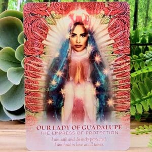 The Divine Feminine Oracle Cards by Meggan Watterson - Our Lady of Guadalupe