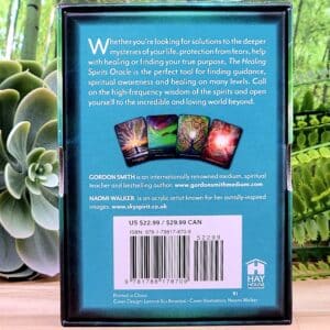 The Healing Spirits Oracle Cards by Gordon Brown - Back Cover