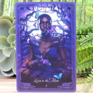 The Queen Mab Oracle Cards by Tess Whitehurst - Listen to the Moon