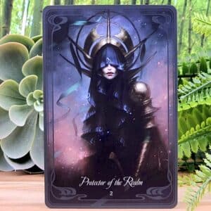 The Queen Mab Oracle Cards by Tess Whitehurst - Protector of the Realm