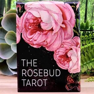 The Rosebud Tarot Cards and Guidebook by Amanda Stilwell and Diana Harper - Front Cover