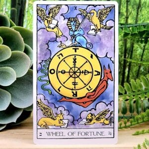 The Wheel of Fortune Card