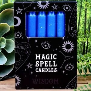 Magical Coloured Spell Candles - Dark Blue