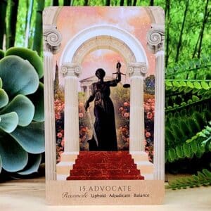 The Advocate Oracle Card