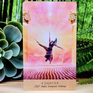 Oracle of Delphi Deluxe Oracle Cards by Suzy Cherub - Dancer