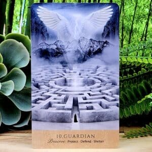 Oracle of Delphi Deluxe Oracle Cards by Suzy Cherub - Guardian