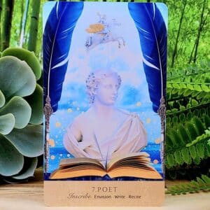 Oracle of Delphi Deluxe Oracle Cards by Suzy Cherub - Poet